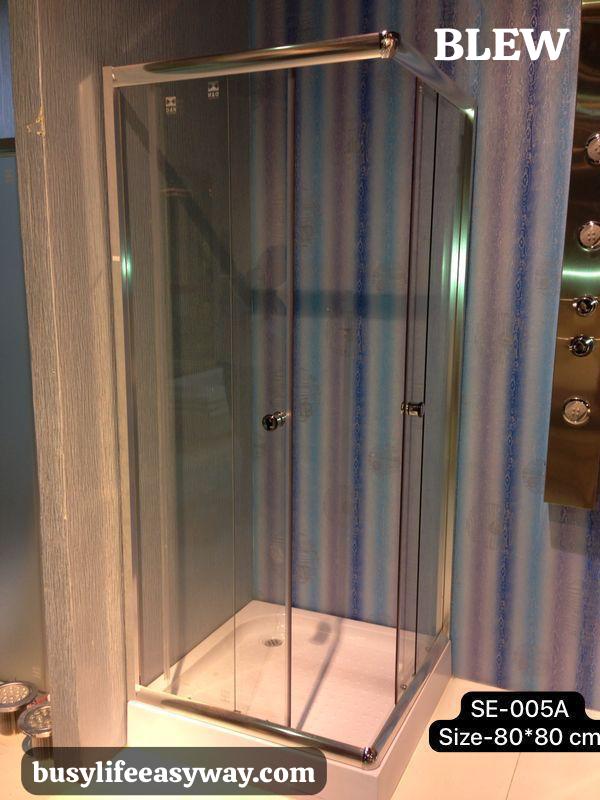 Clear Glass Shower Enclosure