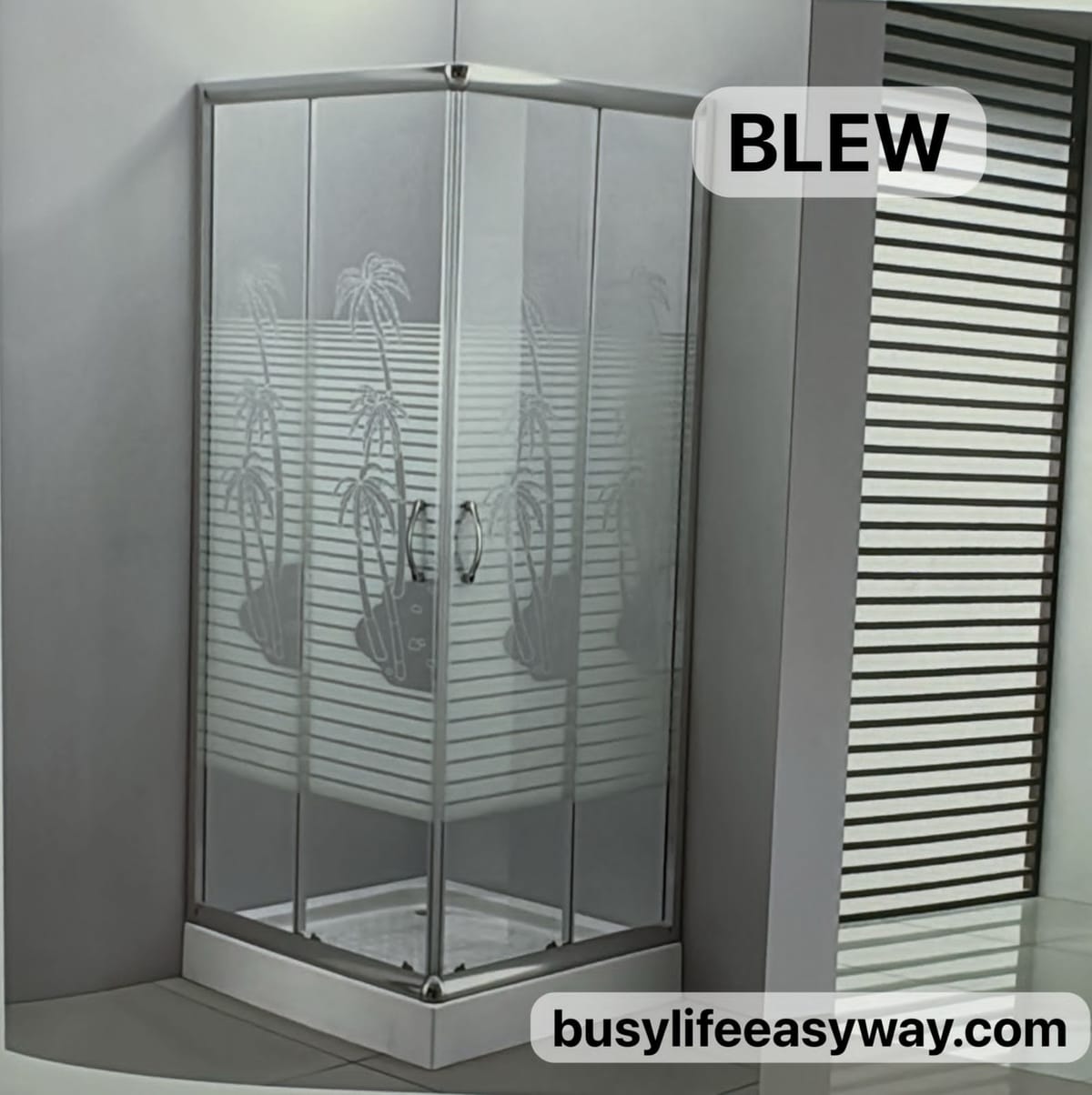 Shower Enclosure Round & Square