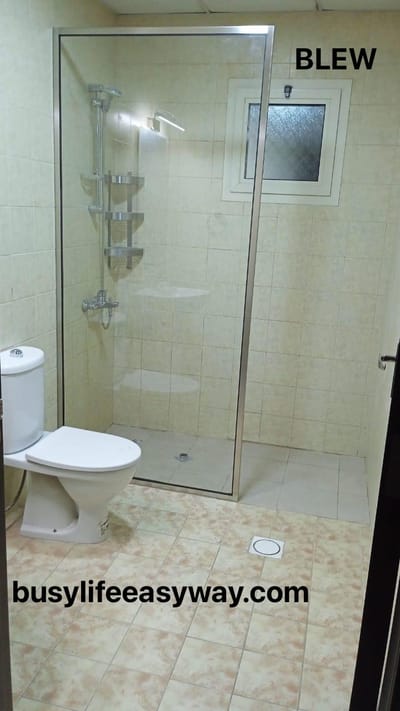 Black Shower Glass Partition_img_2